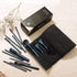 Eigshow Beauty Full JADE SERIES - 15 PCS MAKEUP BRUSH KIT - TOURMALINE BLUE
